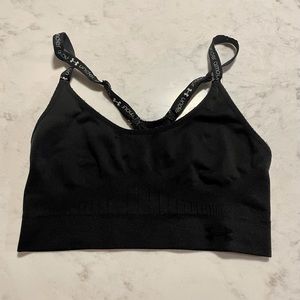 Under Armor Black Sports Bra - Small